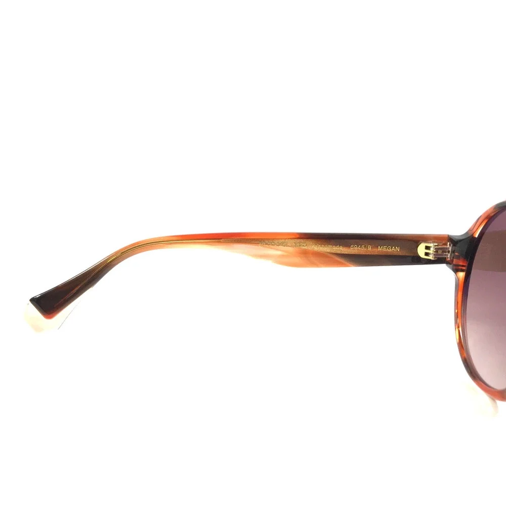 Gigi Studios Sunglasses MEGAN 6945/9 Black Brown Tortoise Gradient Brown Lenses